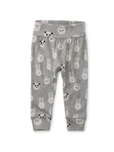 Load image into Gallery viewer, Tea Collection Baby Fold-Over Waist Pants - Animal Buns
