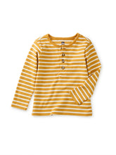 Load image into Gallery viewer, Tea Collection Baby Long Sleeve Henley - Peanut
