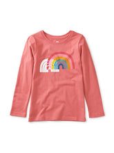 Load image into Gallery viewer, Tea Collection Long Sleeve Graphic Tee - Double Rainbow

