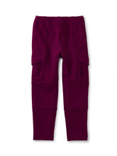 Load image into Gallery viewer, Tea Collection Stretch Cargo Pants - Cosmic Berry
