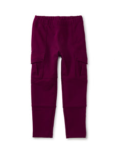 Tea Collection Stretch Cargo Pants - Cosmic Berry