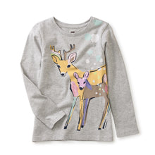 Load image into Gallery viewer, Tea Collection Long Sleeve Graphic Tee - Painted Deers

