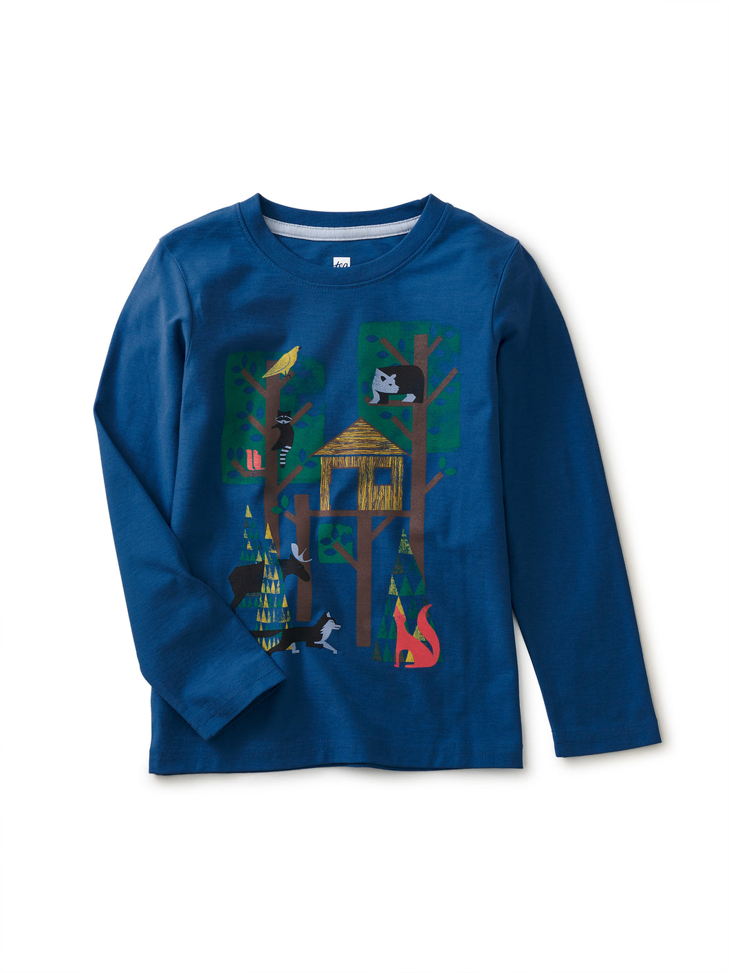 Tea Collection Long Sleeve Graphic Tee - Treehouse