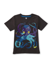 Load image into Gallery viewer, Tea Collection Mountain Octopus Graphic Tee
