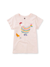 Load image into Gallery viewer, Tea Collection Rainbow Chicken Graphic Tee
