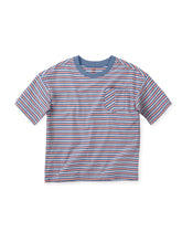 Load image into Gallery viewer, Tea Collection Striped Pocket tee
