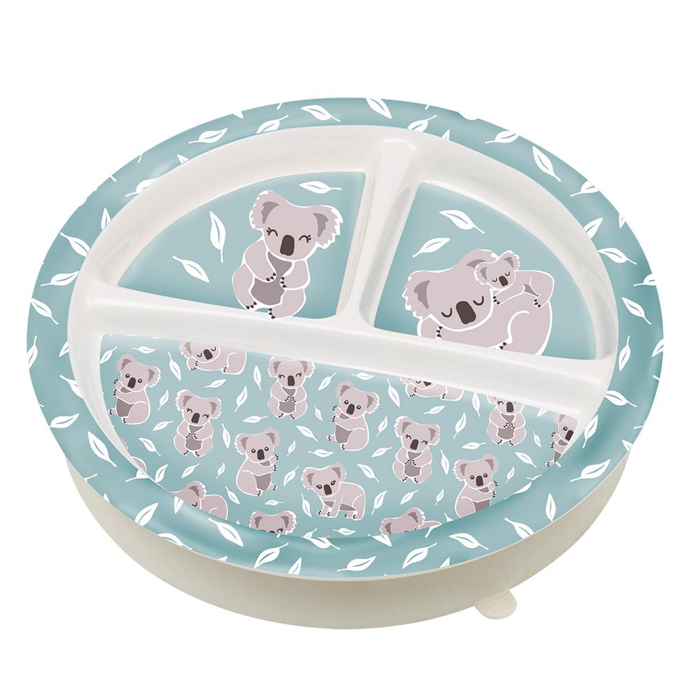 Sugarbooger Divided Suction Plate (Kuddly Koala)