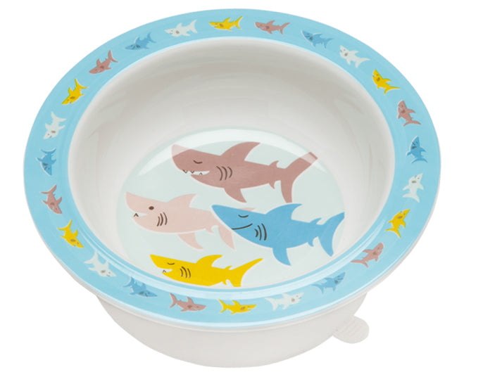 Sugarbooger Suction Bowl (Smiley Shark)