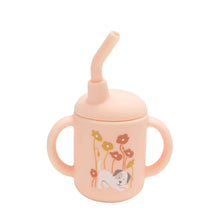 Load image into Gallery viewer, Sugarbooger Sippy Cup (Puppies and Poppies)
