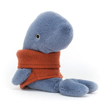 Load image into Gallery viewer, Jellycat Cozy Crew Whale
