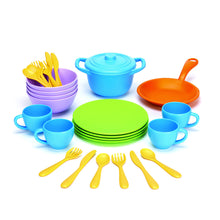 Load image into Gallery viewer, Green Toys Cookware &amp; Dining Set
