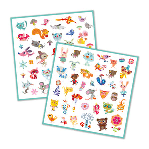 Djeco Little Friends Sticker Pages
