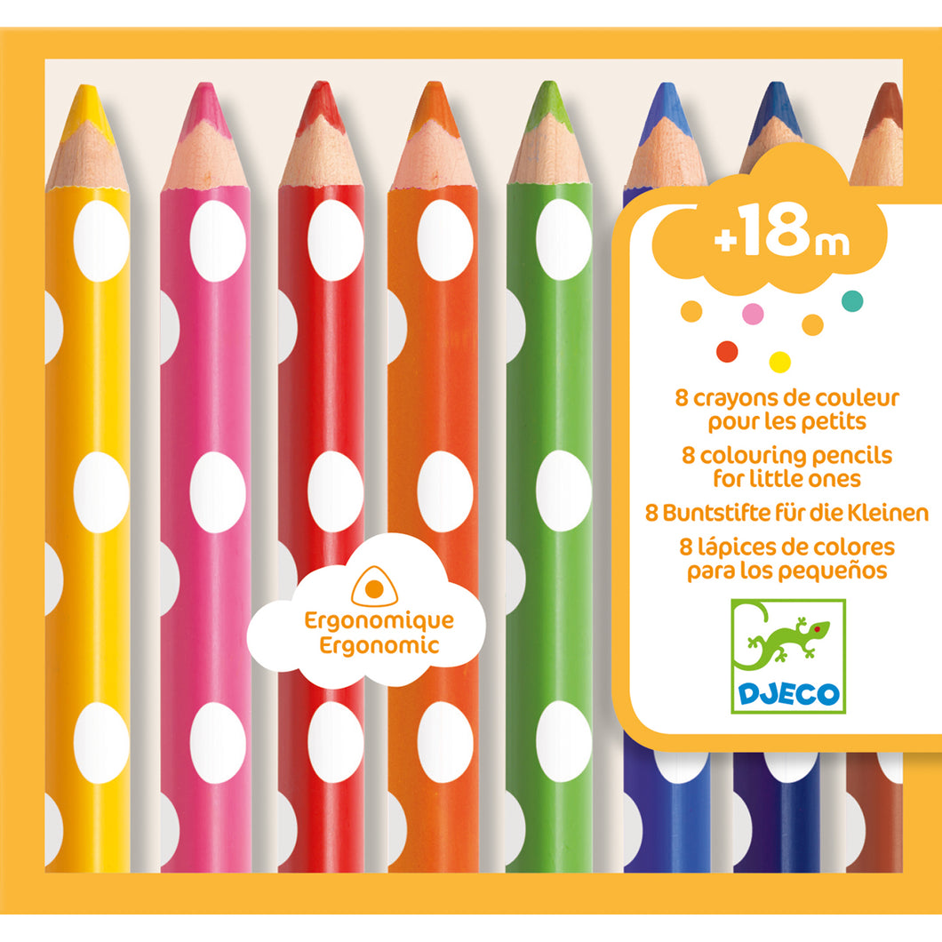 Djeco Colour Pencils For Little Ones