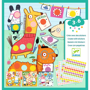 Djeco Sticker Art Kit