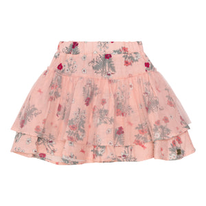 Deux Par Deux- Fleurs Skirt with Tulle