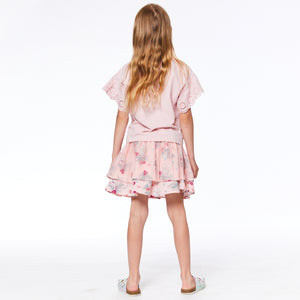 Deux Par Deux- Fleurs Skirt with Tulle