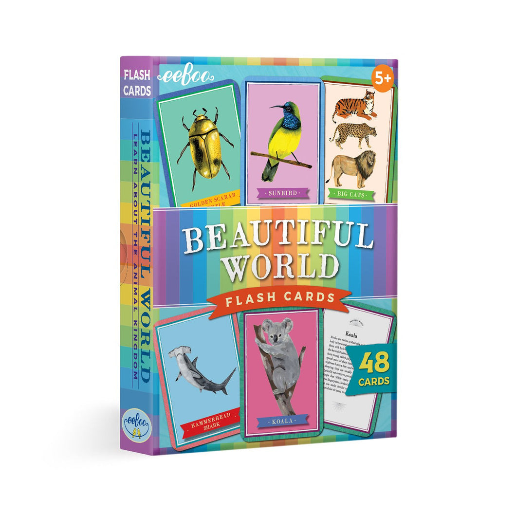 Eeboo Beautiful World Flash Cards