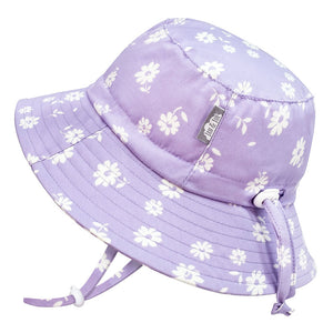 Jan & Jul Cotton Bucket Hat (Purple Daisy)