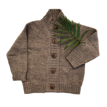 Load image into Gallery viewer, Nooks Merino Wool Cardigan- Caribou
