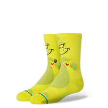 Load image into Gallery viewer, Stance 3D Grinch Crew Socks
