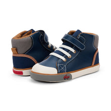 Load image into Gallery viewer, See Kai Run Dane - Navy Leather
