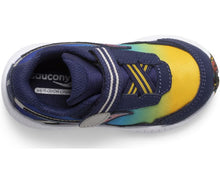Load image into Gallery viewer, Saucony Ride 10 Jr - Blue/Yellow
