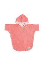Load image into Gallery viewer, Tofino Towel Pebble Poncho- Coral
