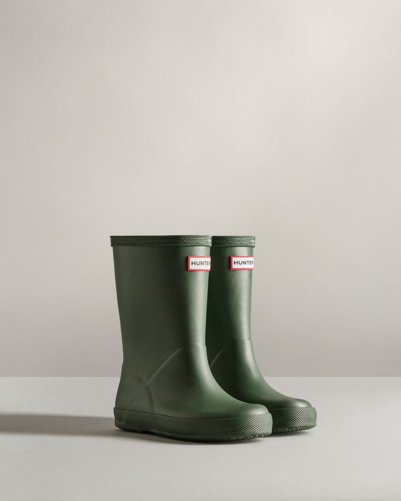 Hunter Kids First Rain Boot Hunter Green Finn Izzy