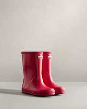 Load image into Gallery viewer, Hunter Kids First Gloss Rain Boot - Bright Pink
