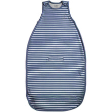 Load image into Gallery viewer, Woolino 4 Season Sleep Bag (Navy Stripes)
