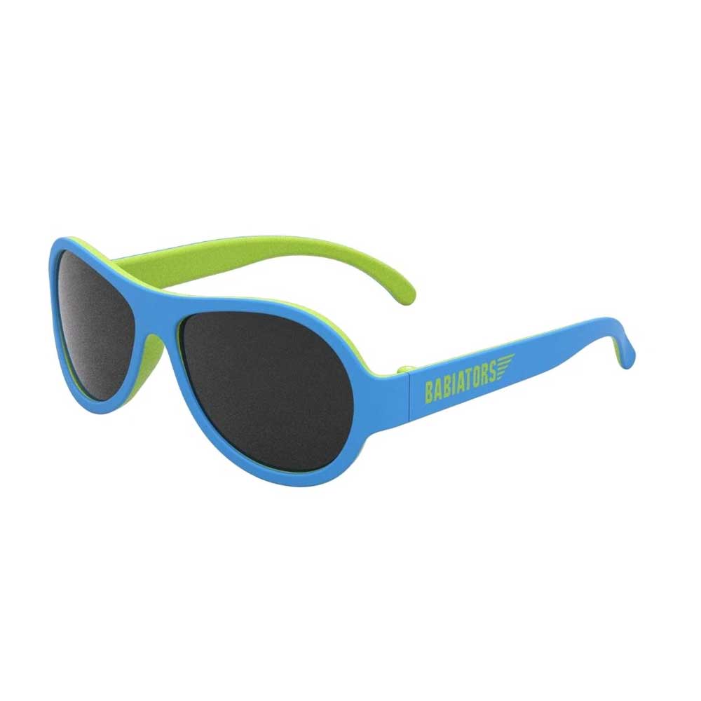 Babiators Blue Lime Aviator Sunglasses