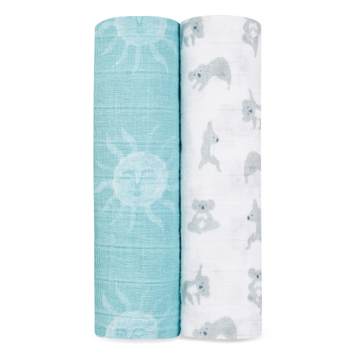 Aden + Anais Cotton Muslin Swaddle 2 Pack