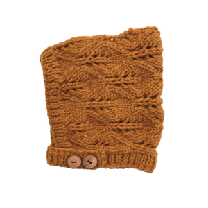 Nooks Merino Wool Bonnet- Golden Spruce
