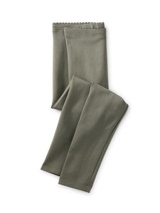Tea Collection Solid Leggings- Dried Rosemary