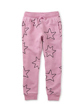 Load image into Gallery viewer, Tea Collection Good Sport Joggers- Outlined Stars
