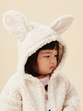 Load image into Gallery viewer, Tea Collection Bunny Ears Sherpa Baby Sweater

