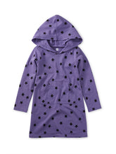 Load image into Gallery viewer, Tea Collection Hooded Pocket Dress- Mini Stars
