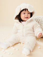 Load image into Gallery viewer, Tea Collection Bunny Ears Sherpa Baby Sweater
