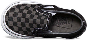 Vans Classic Slip-On - Black/Pewter Checkerboard