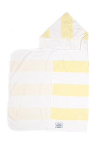 Tofino Towel Reed Kids Hooded Towel- Lemon
