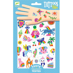 Djeco Neon Temporary Tattoos